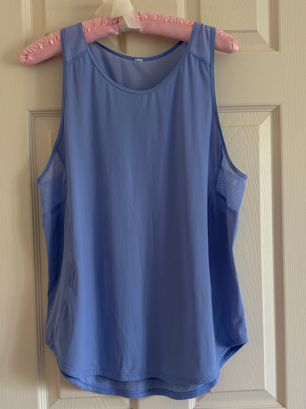 Lululemon Light Blue Periwinkle Women's Athletic Tank Top Size 10